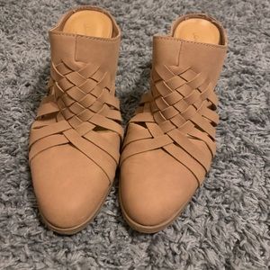 Heeled booties from Target